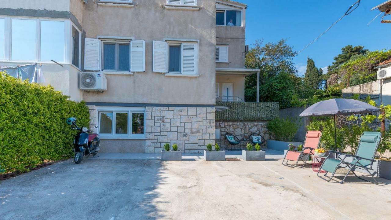 Brand New Studio With Terrace & Parking Дубровник Экстерьер фото