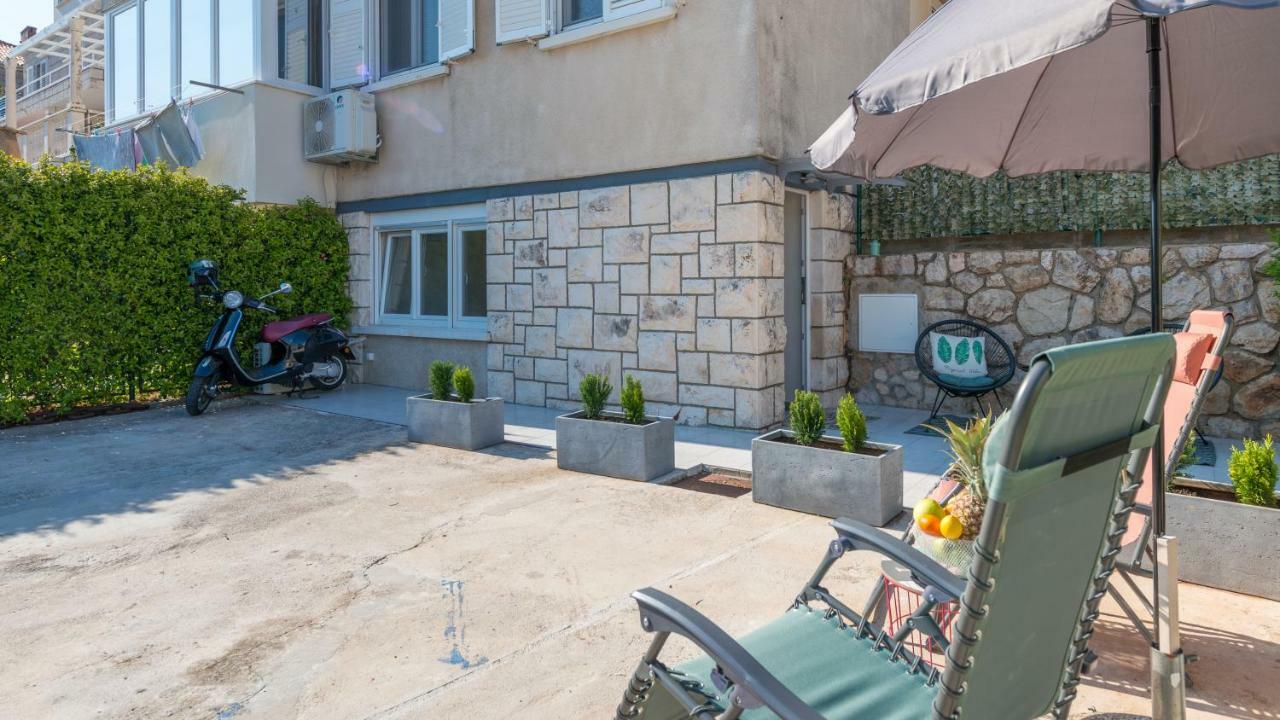 Brand New Studio With Terrace & Parking Дубровник Экстерьер фото